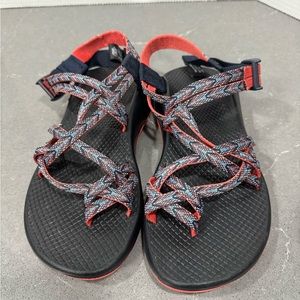 Chaco Sandals Black and Peach Size 7
